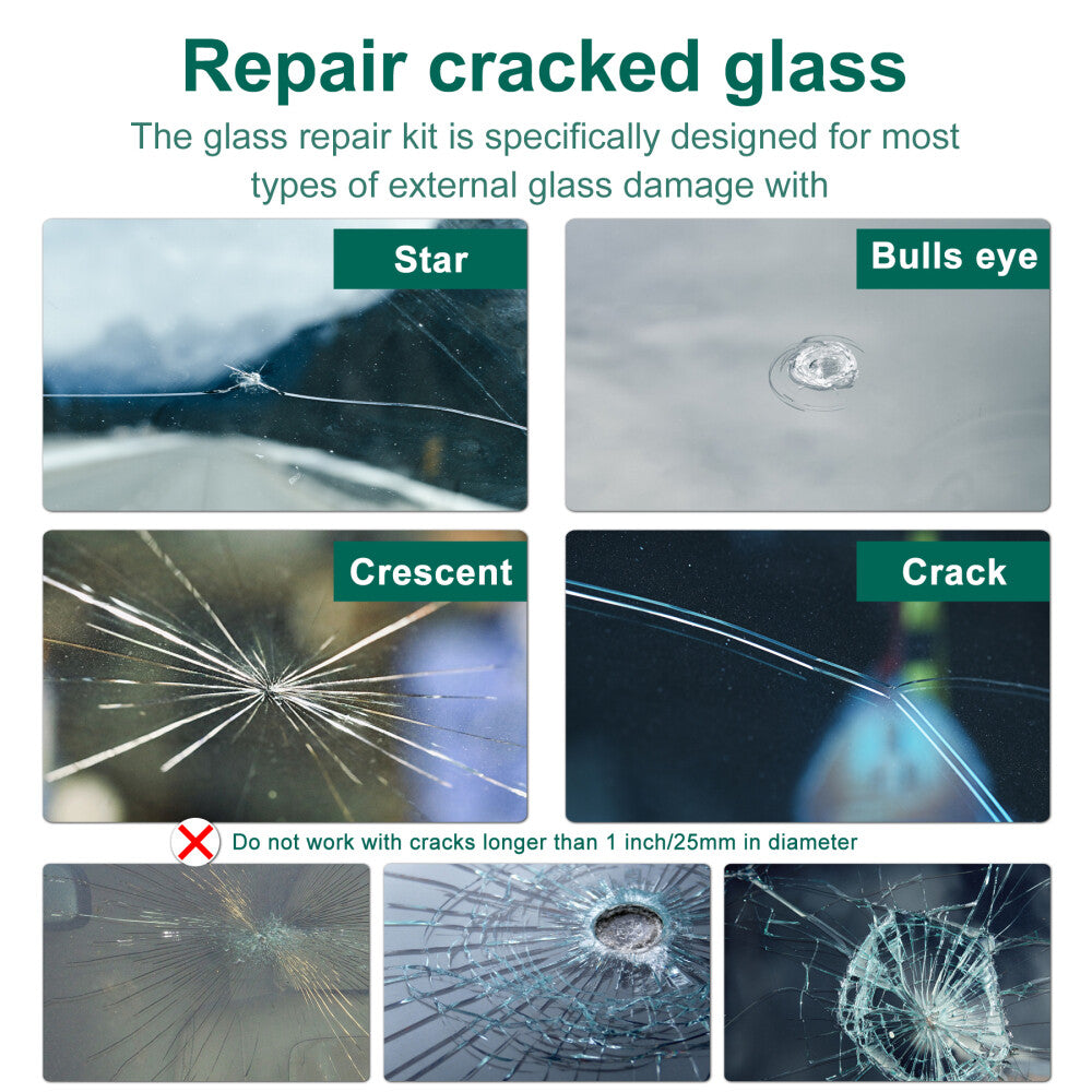 SchnellGlas - Windschutzscheiben-Reparaturset