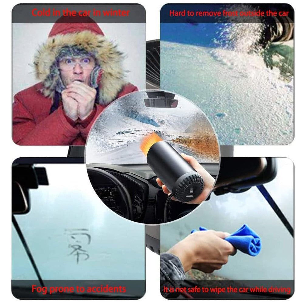 KlarSicht - Tragbare Autoheizung & Kühlventilator