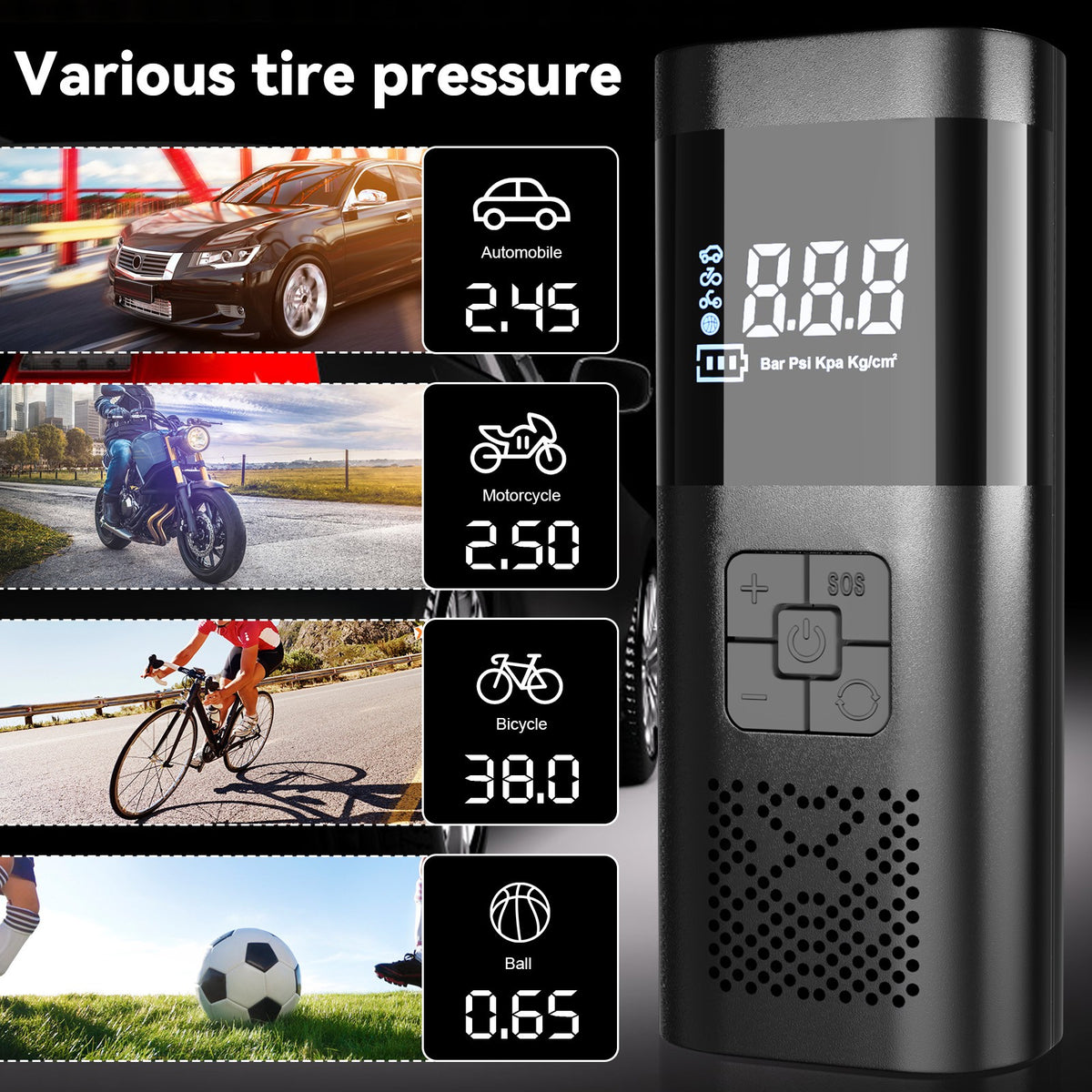 Airnity - Kabelloser Tragbarer Luftkompressor