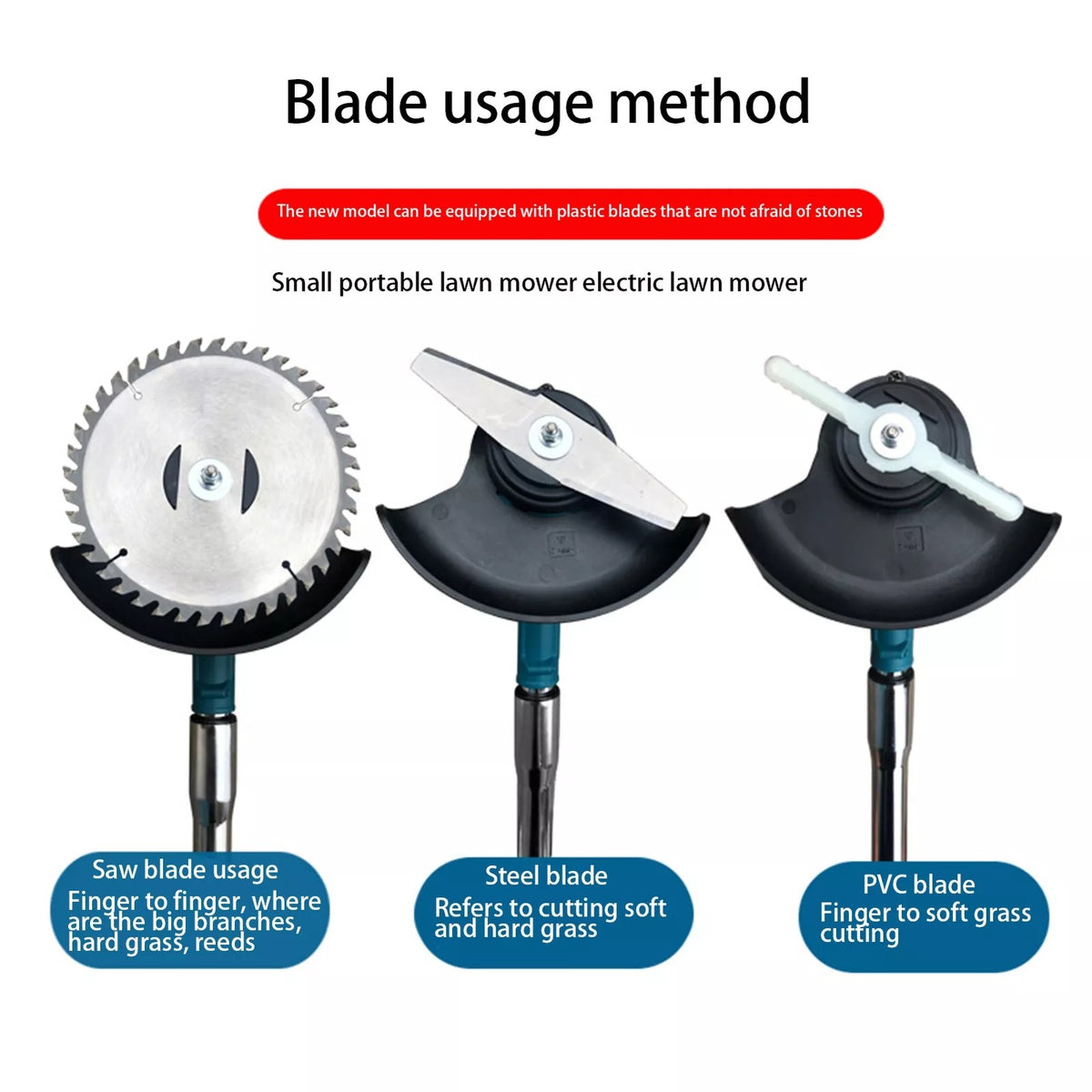 WeedWhirl - Schnurloser Rasentrimmer für kleine Gärten