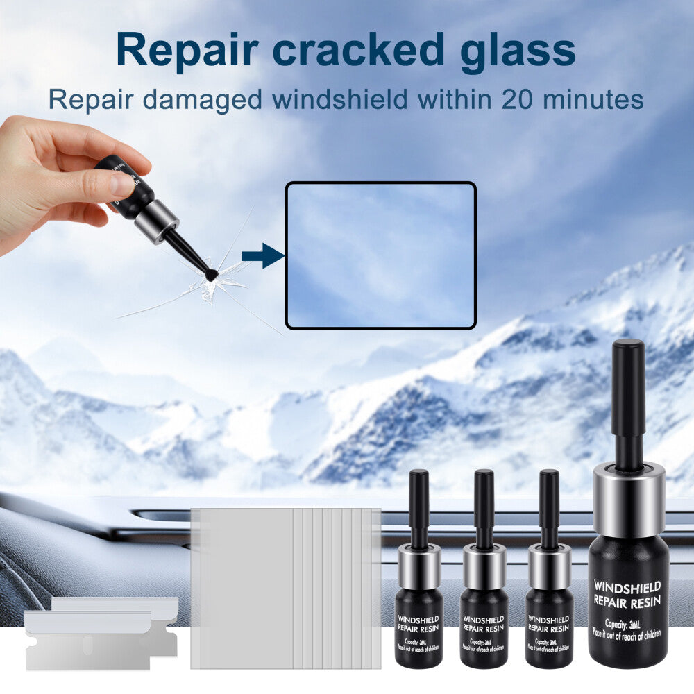 SchnellGlas - Windschutzscheiben-Reparaturset