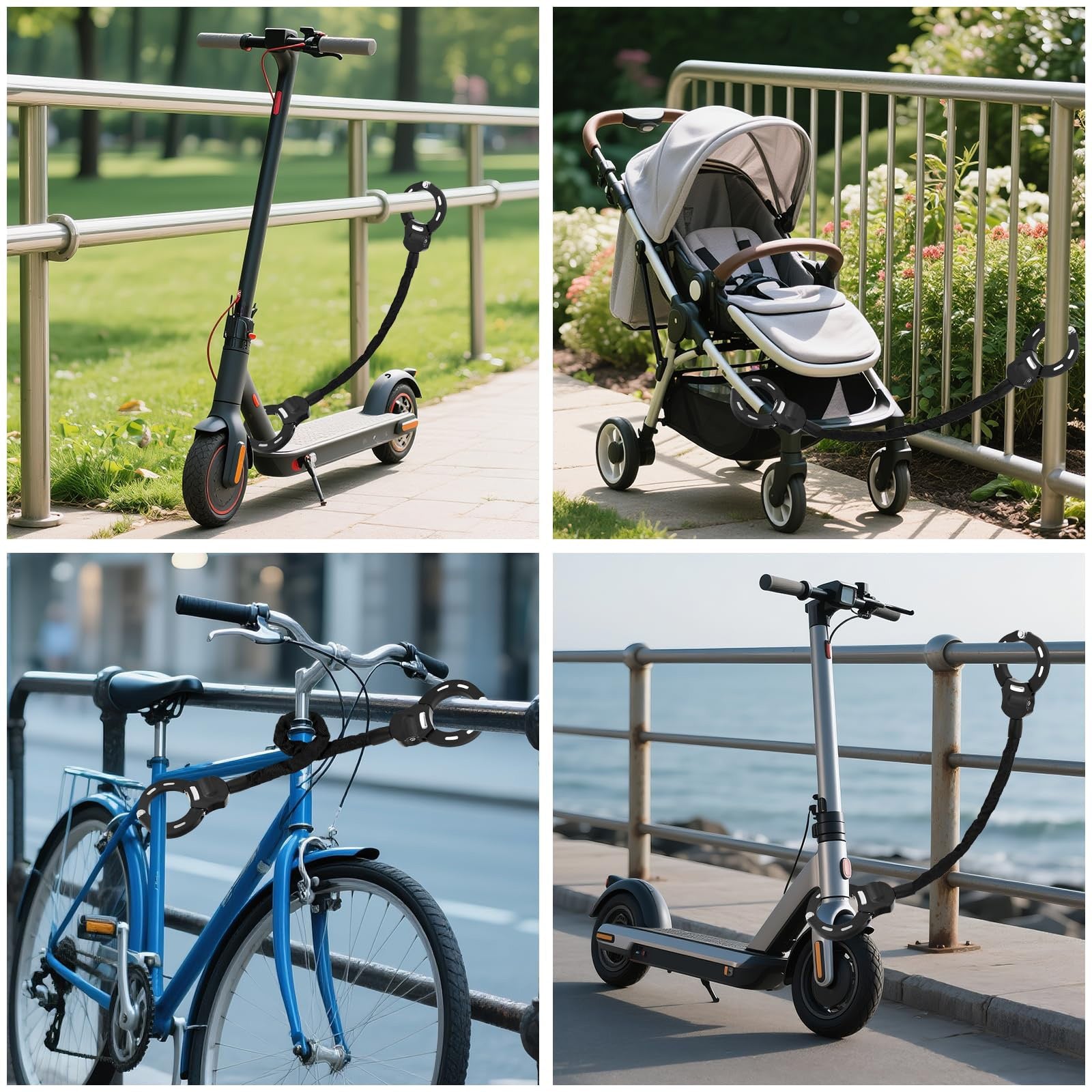 ChainShield – Elektroroller-Schloss