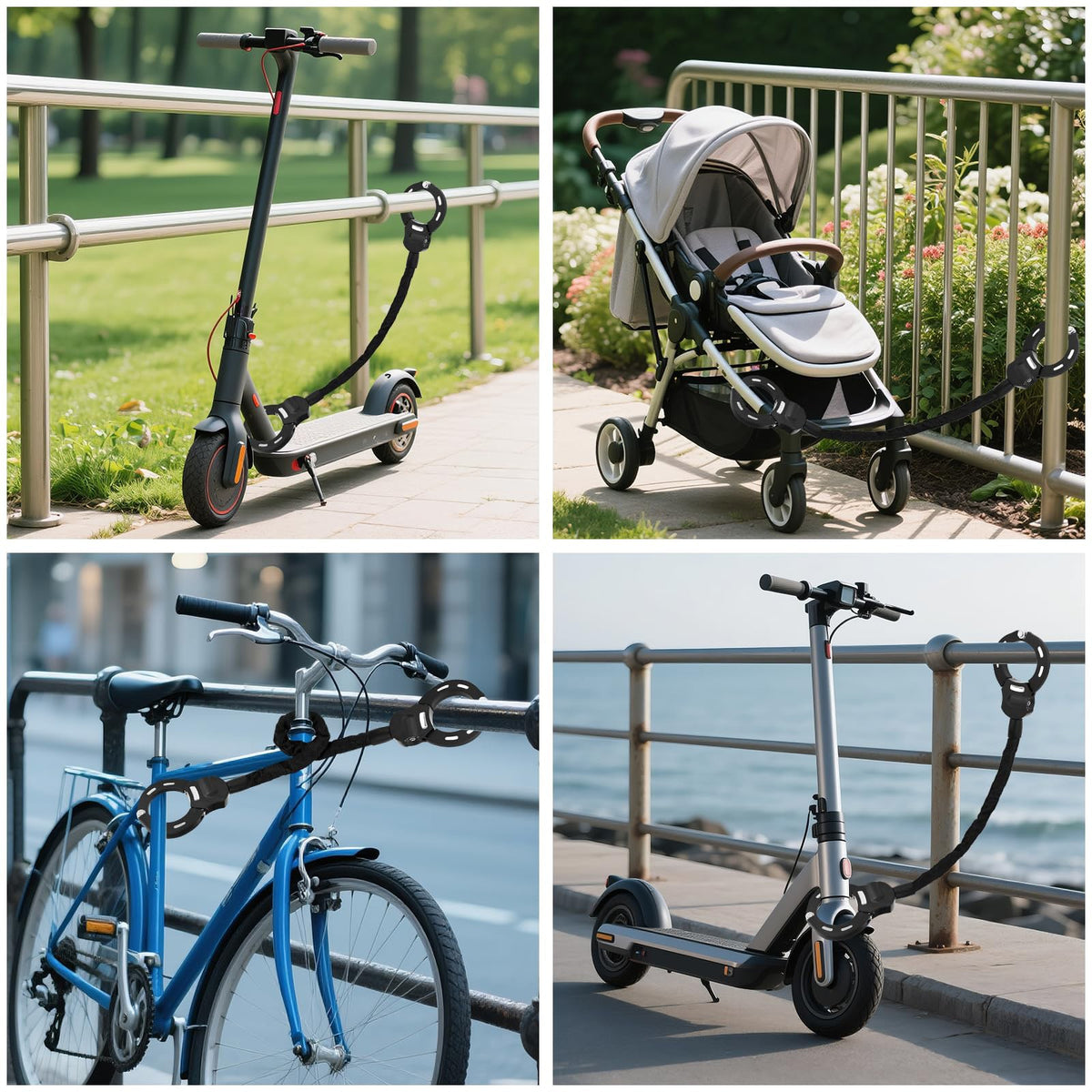 ChainShield – Elektroroller-Schloss