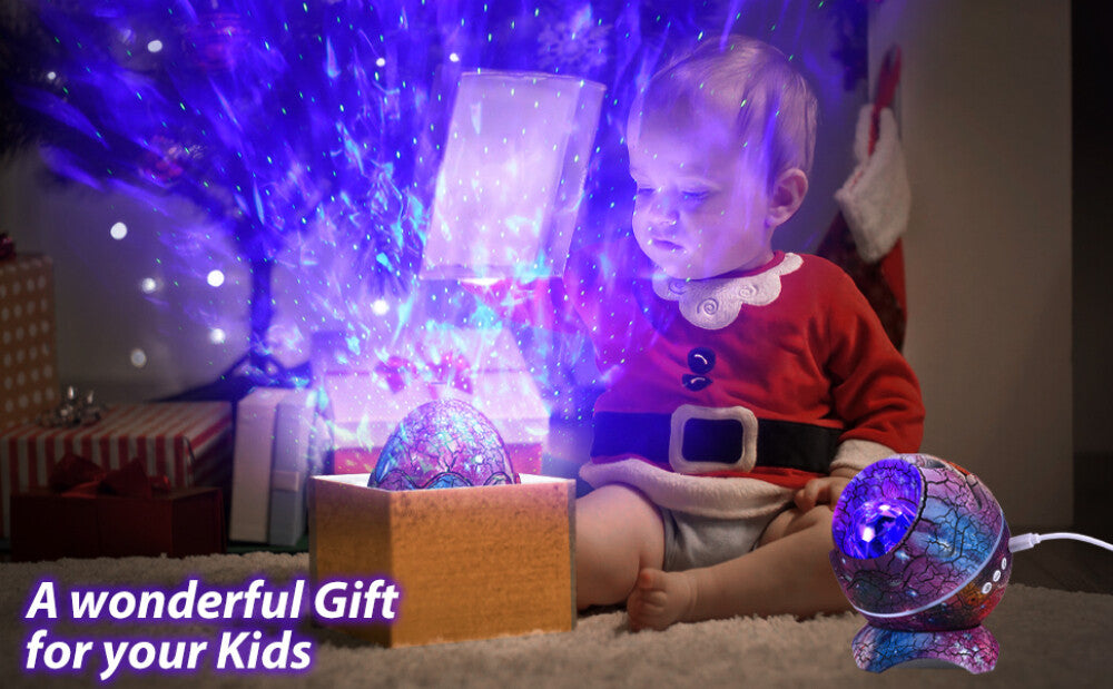 StarNest Light - Dinosaurier-Ei-Galaxie-Projektor