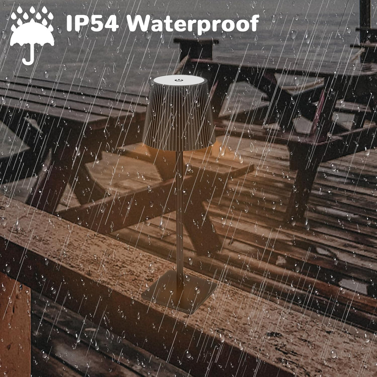 PureRay – Wiederaufladbare LED-Tischlampe