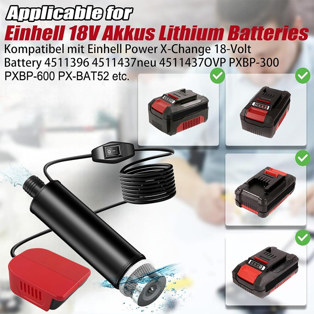 HydroSnap - Kabellose Unterwasserpumpe