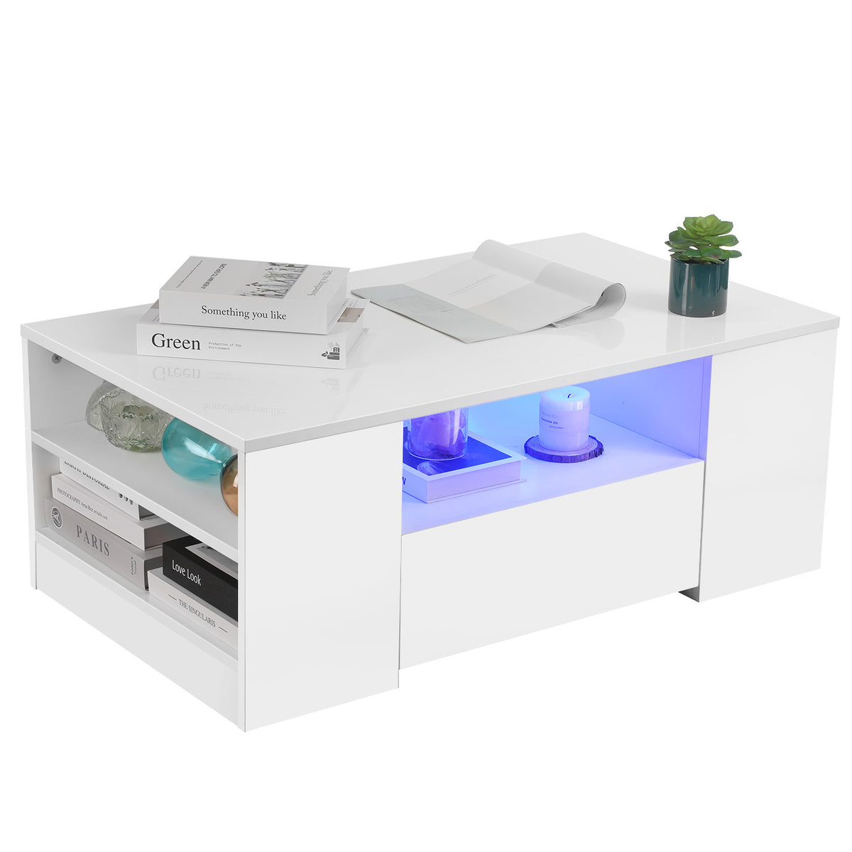 FlashGlow – LED-Couchtisch