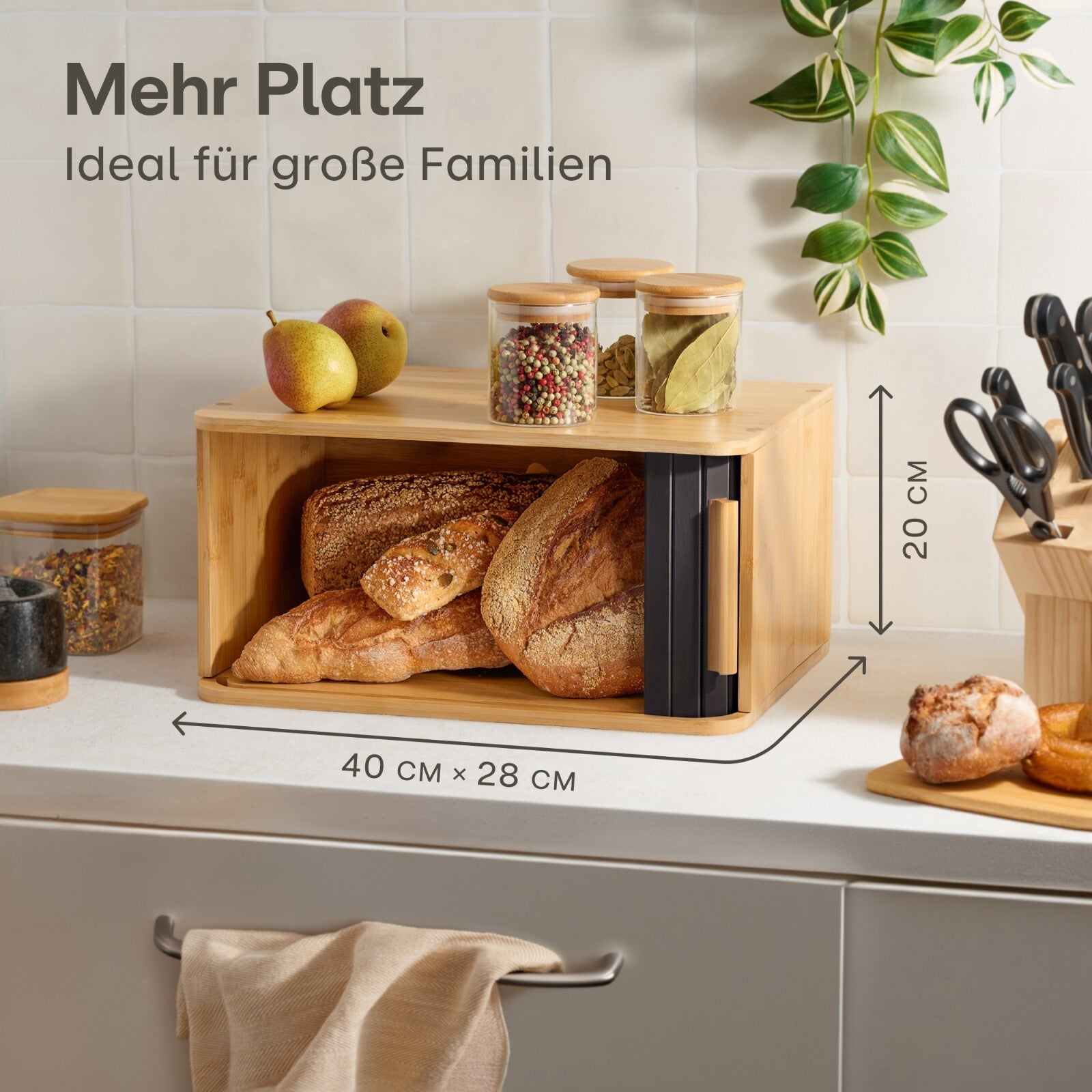 BambuLoft – Brotkasten für die Küchentheke