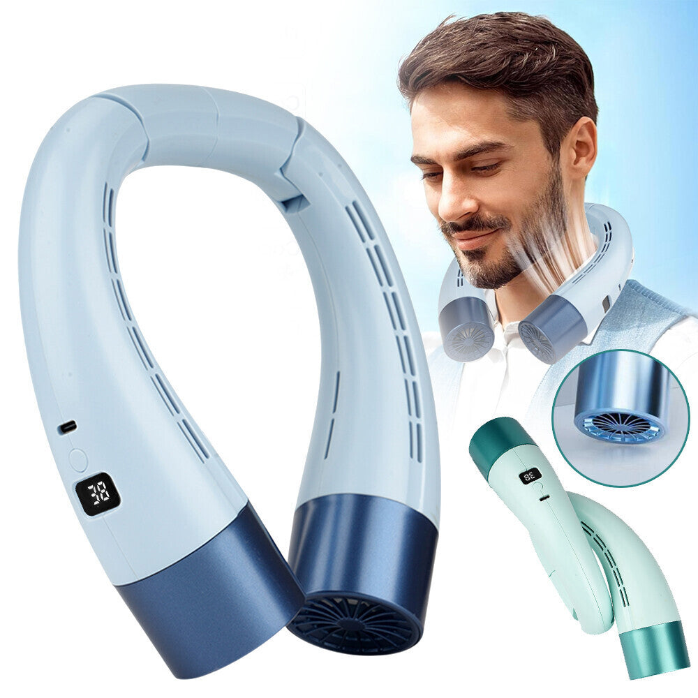 SommerBrise – Tragbarer Nackenkühlventilator