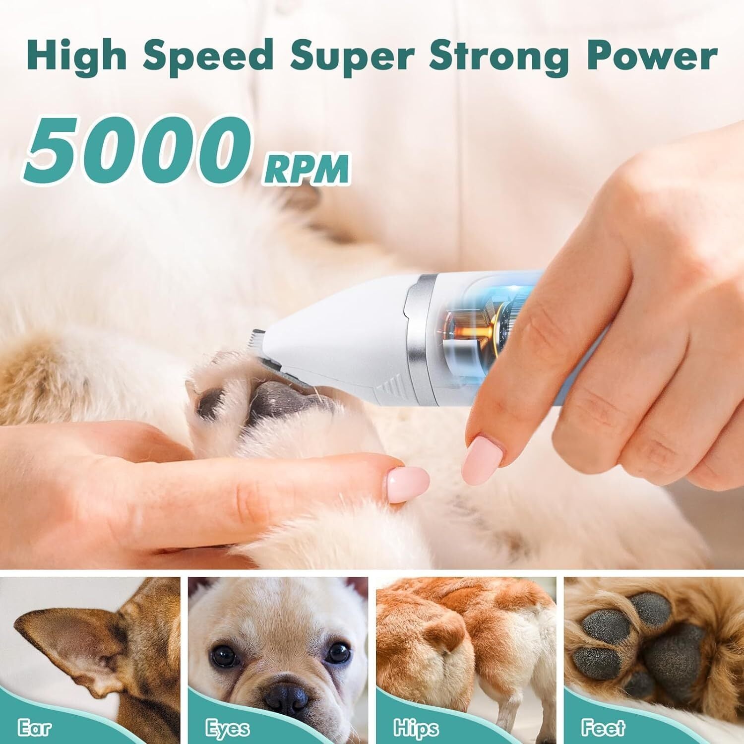 GroomJoy – Hundepflege-Schermaschine