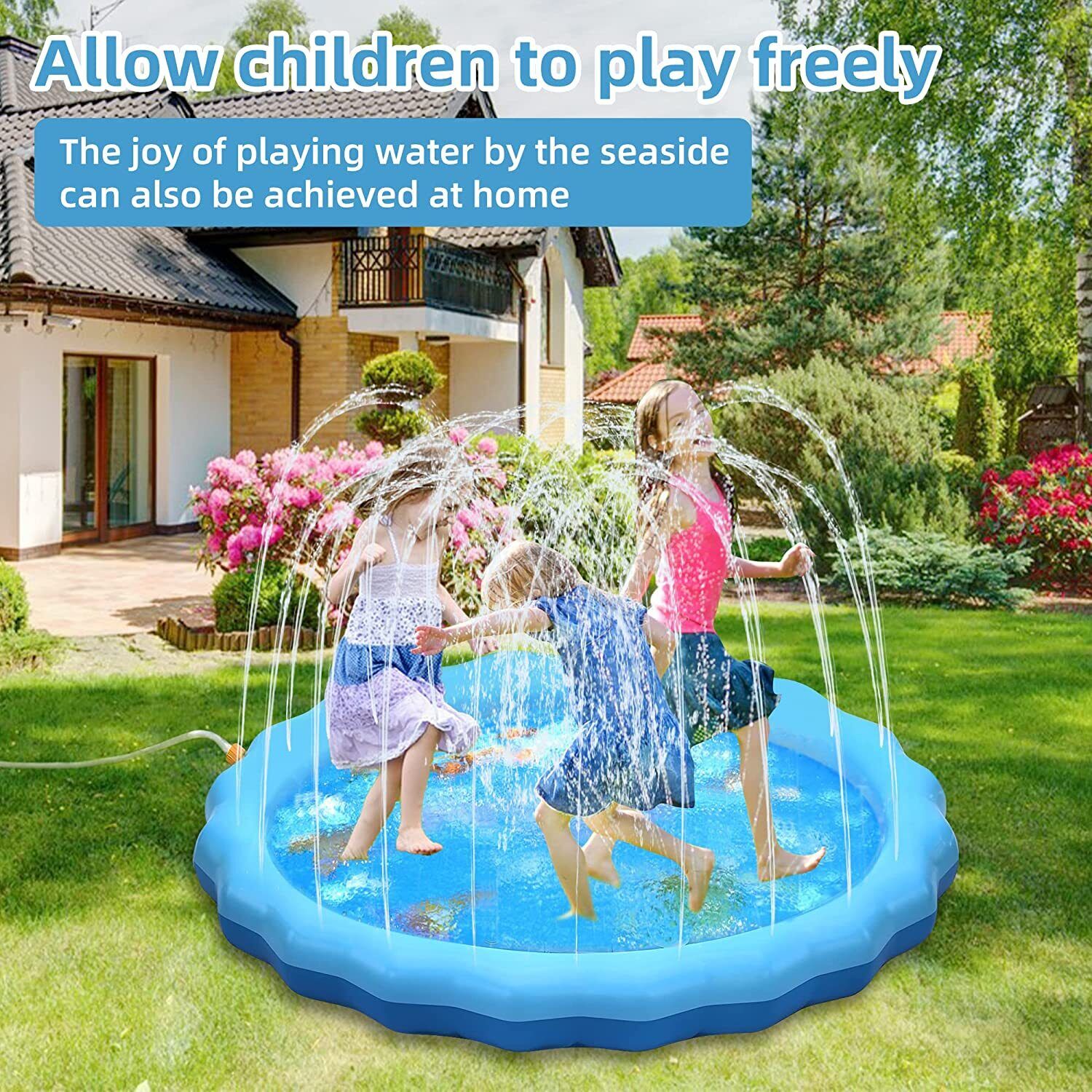 AquaJoy Splash Pad – Wasserspielmatte für Kinder im Freien