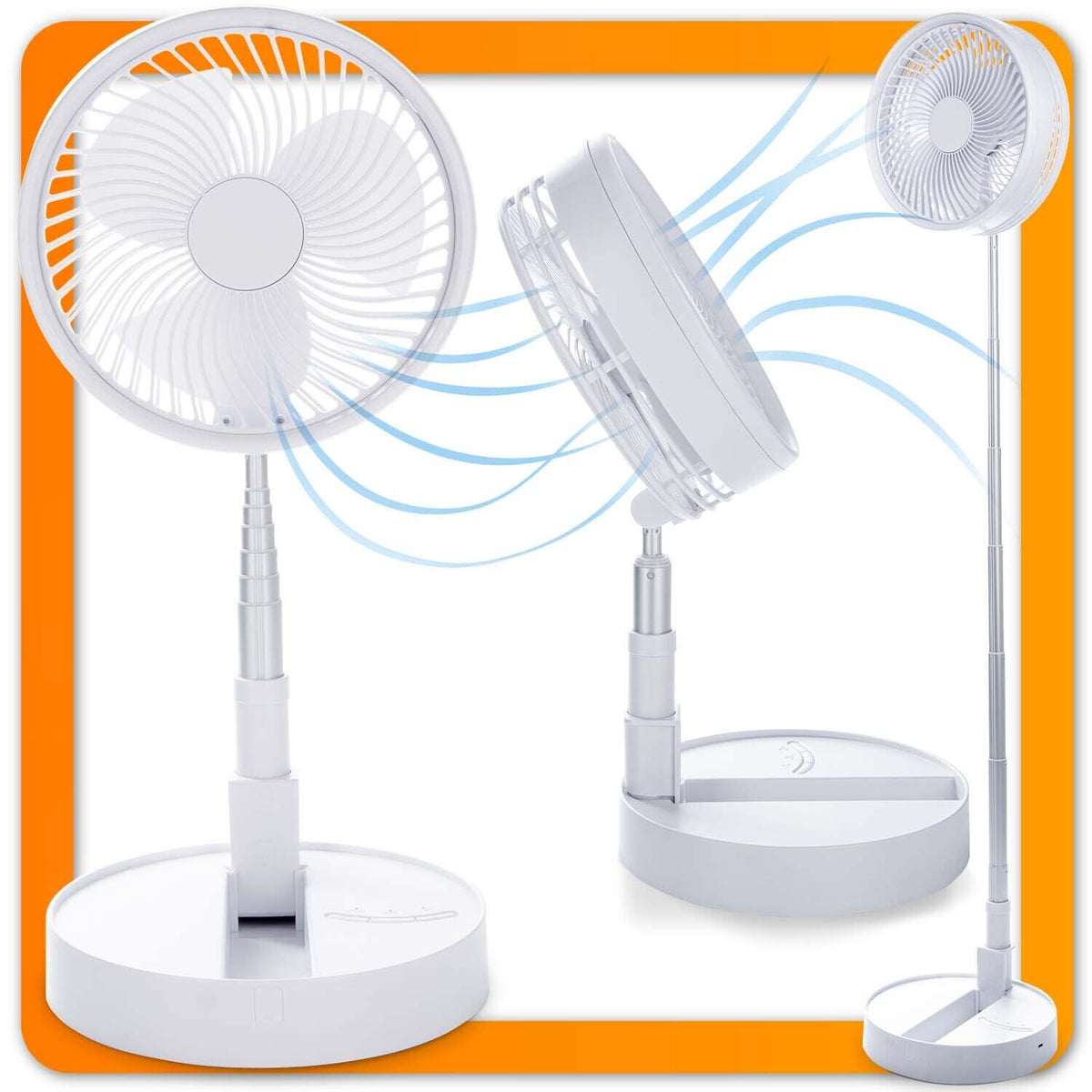 FlexFan - Tragbarer Faltbarer Ventilator