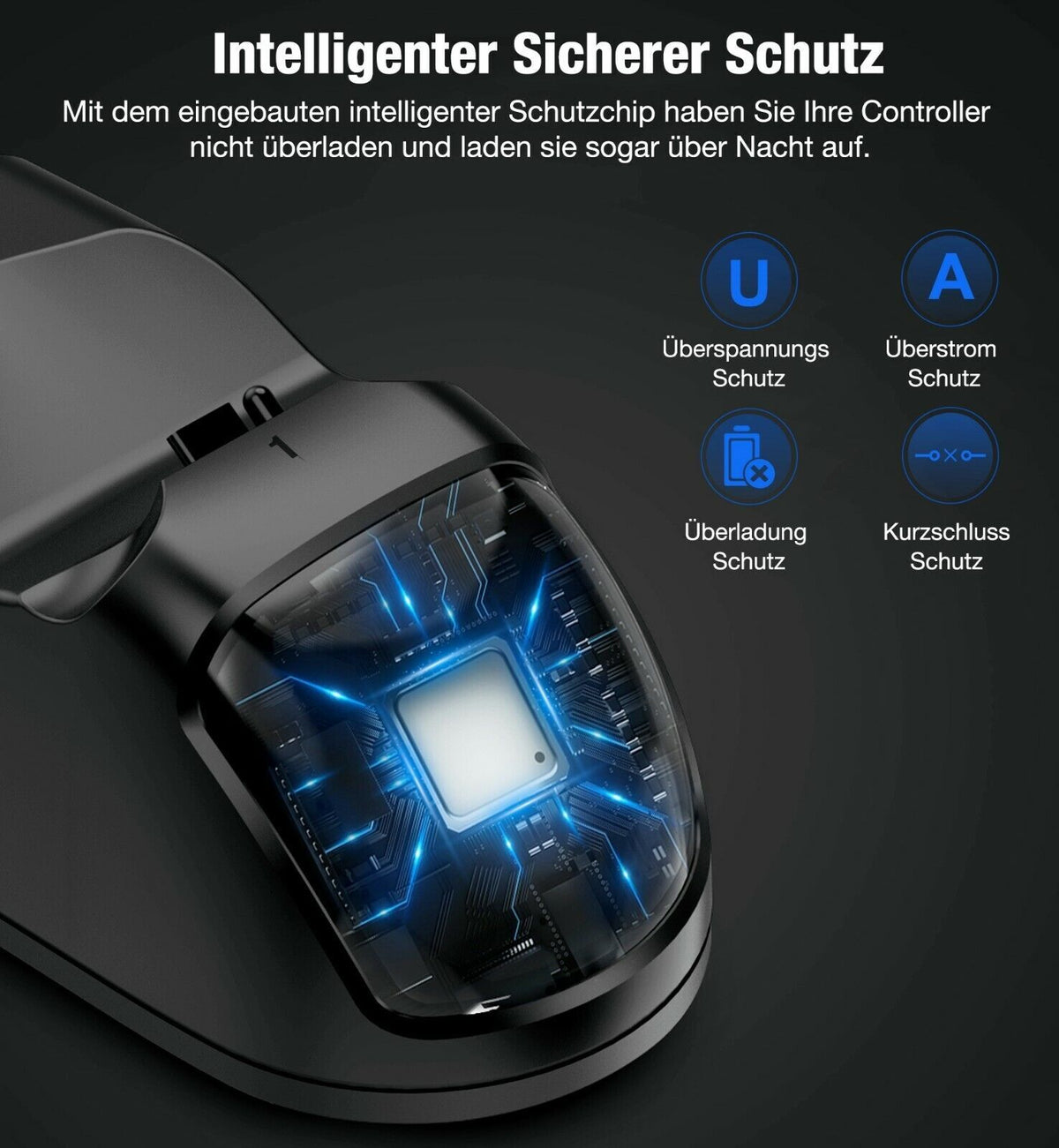 PowerDock Dual - Ladestation für PS4-Controller