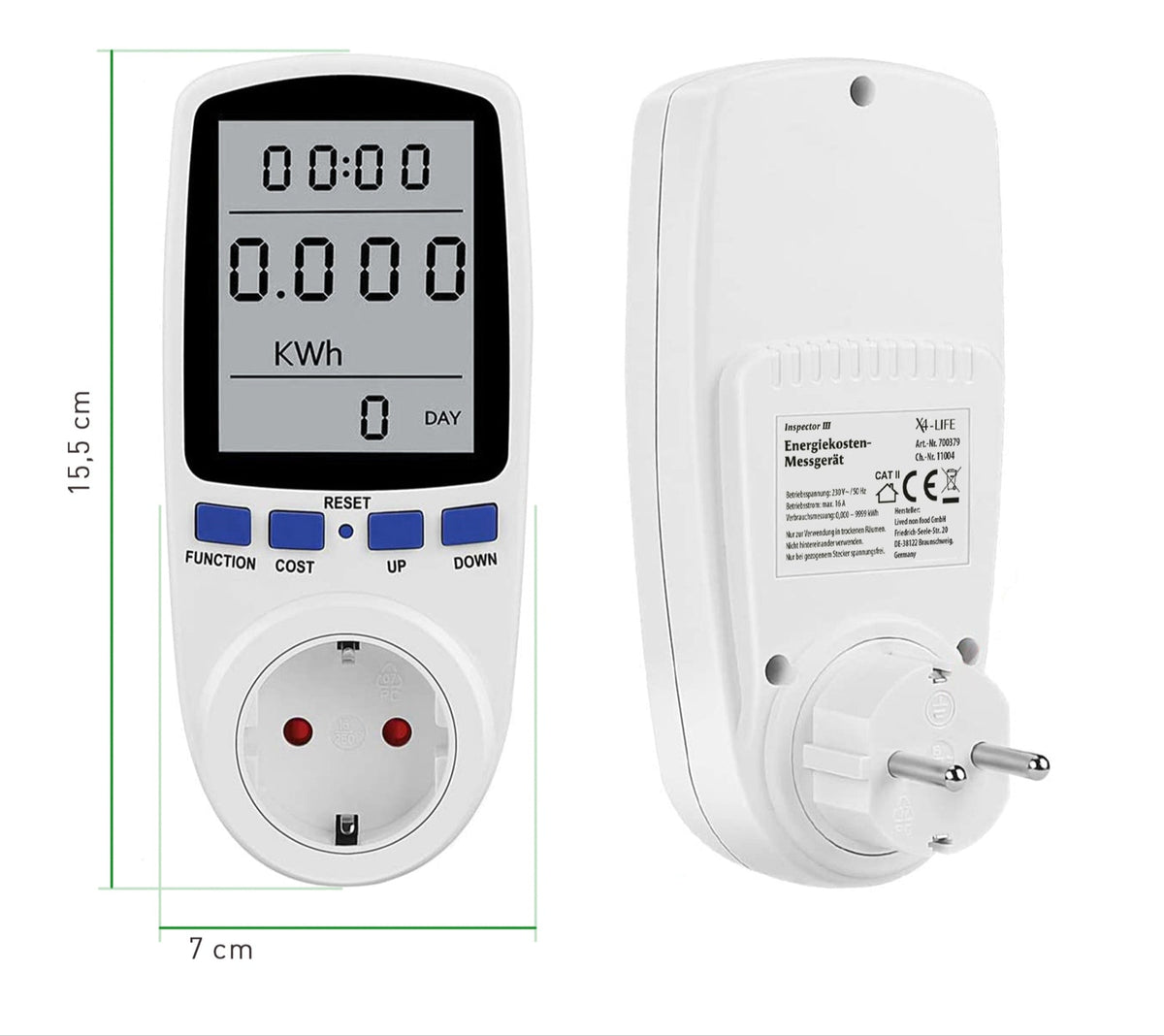 EcoWatt View - Digitaler Energieverbrauchsmonitor