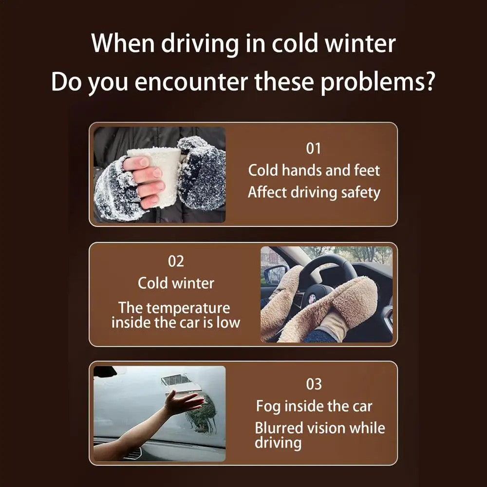 LuftWandler – Tragbarer Auto-Heizer &amp; Lüfter