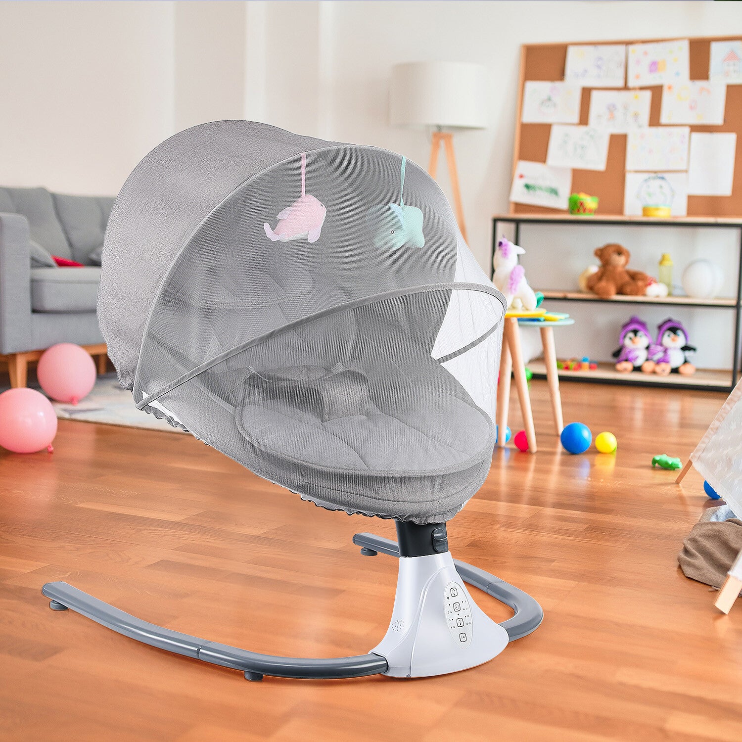 QuietCradle – Babyschaukelstuhl