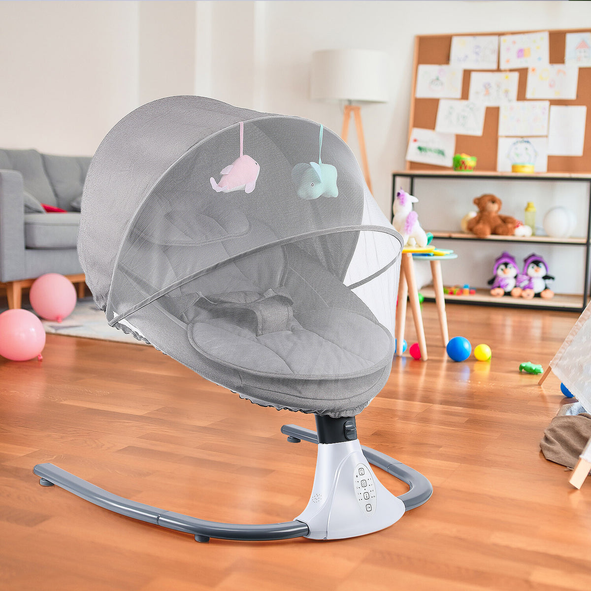 QuietCradle – Babyschaukelstuhl