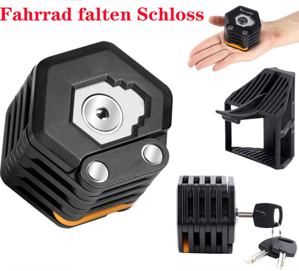 FlexLatch - Klappbares Fahrradschloss