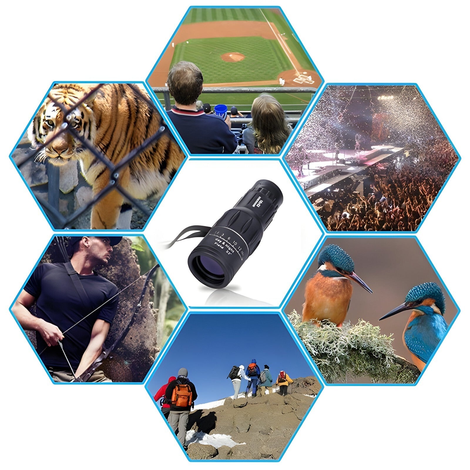 SkyZoomer - Monokulares Teleskop für Erwachsene