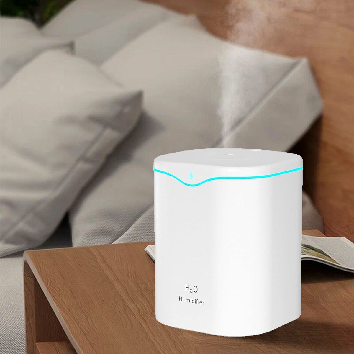 MistyDrop - Tragbarer Nebel-Luftbefeuchter