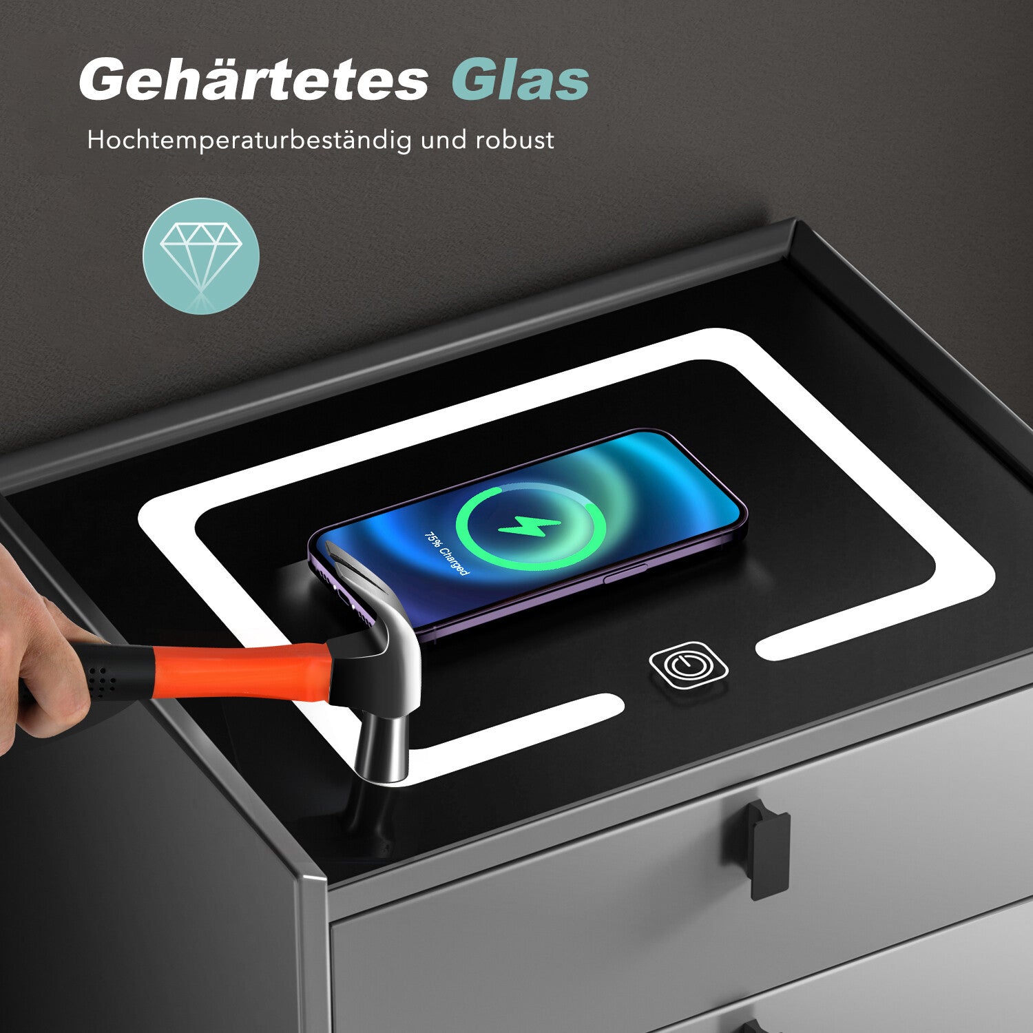 SmartCharge – Nachttisch