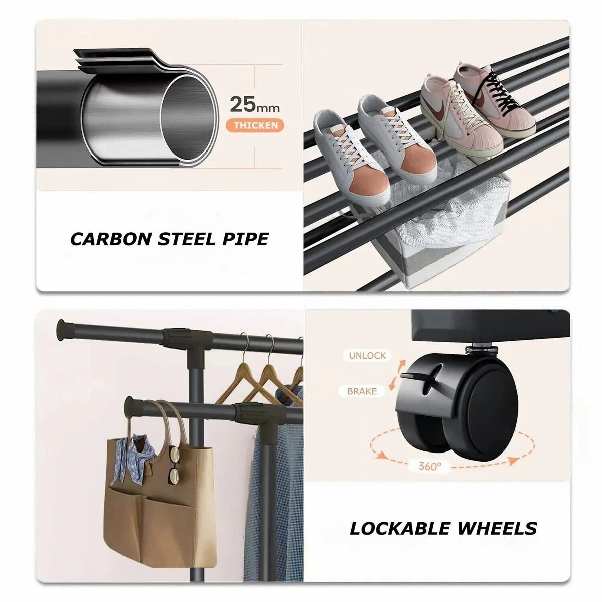 ArmoniaStänder - Verstellbarer Kleiderständer