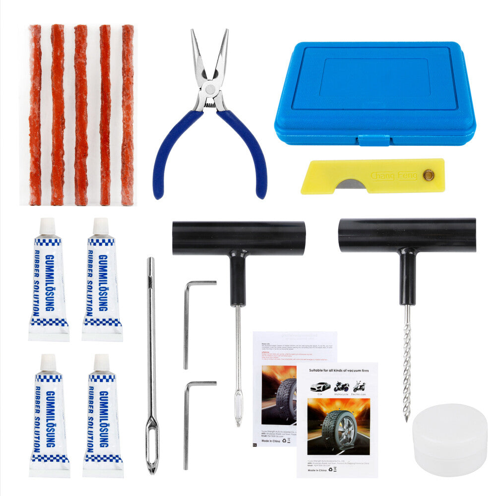 ReifenMeister 58 – Tragbares Reifenreparaturset