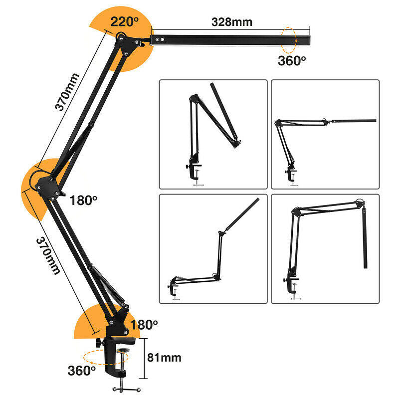 TaskLux - LED Schreibtischlampe