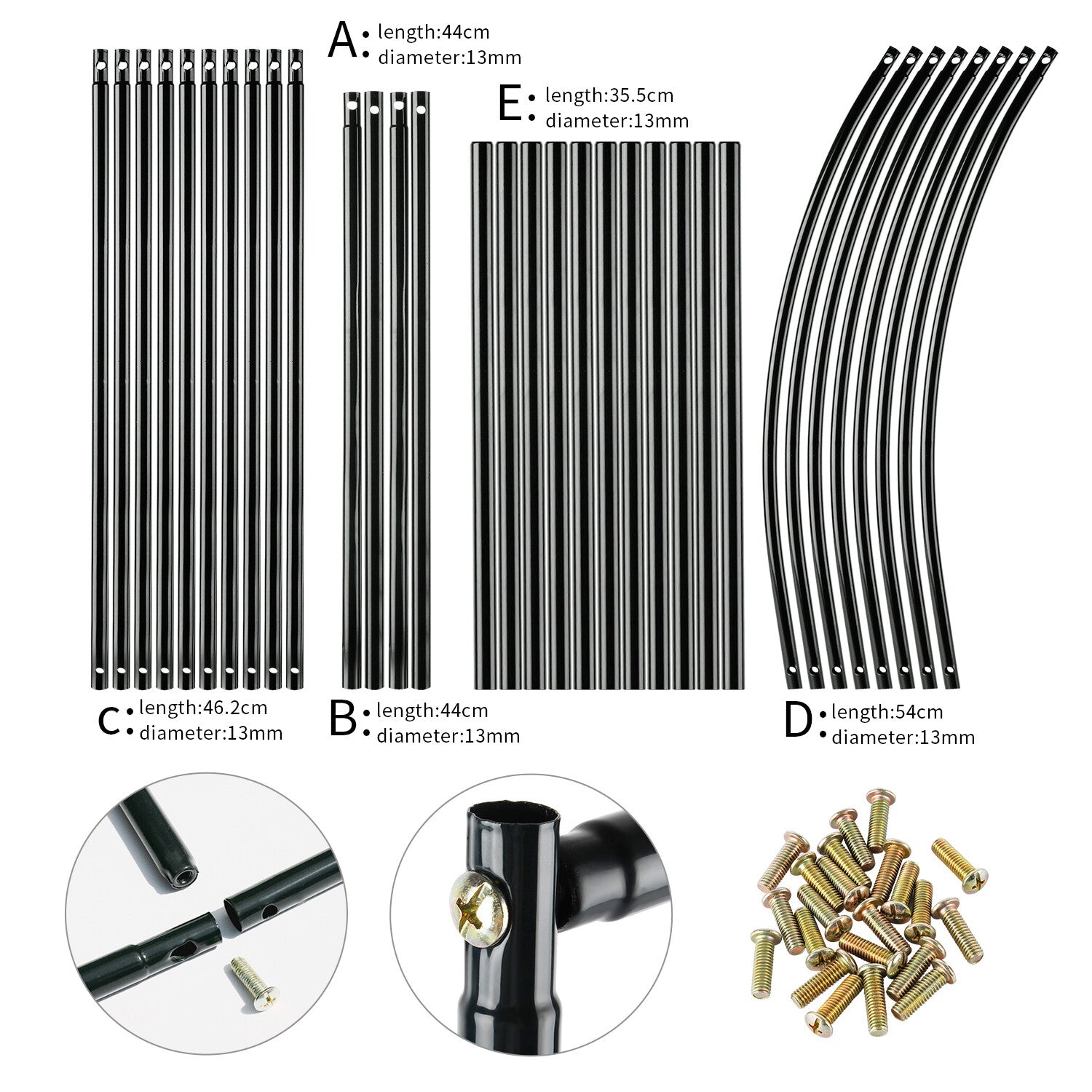 GardenBloom Arch - Rosenbogen Garten Metall