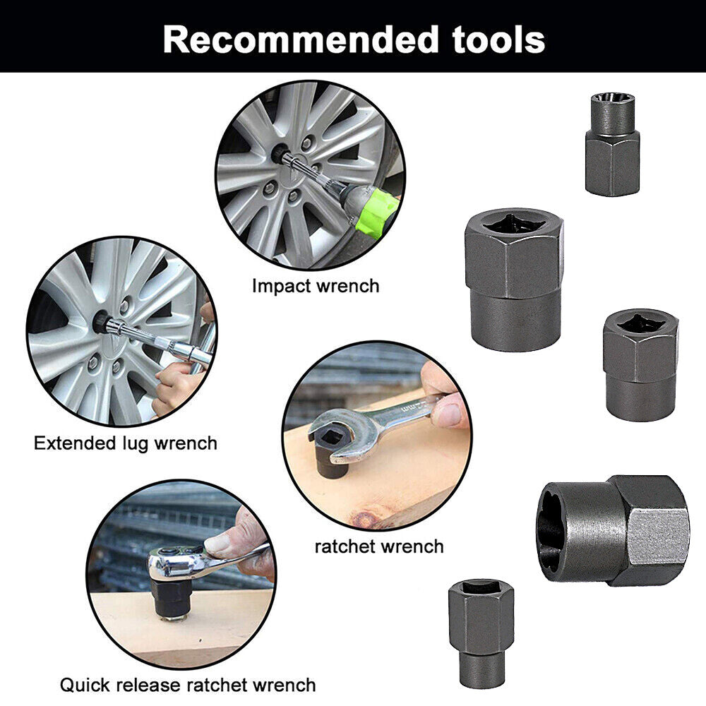 NutGone - Set zum Entfernen von beschädigten Schraubenmuttern