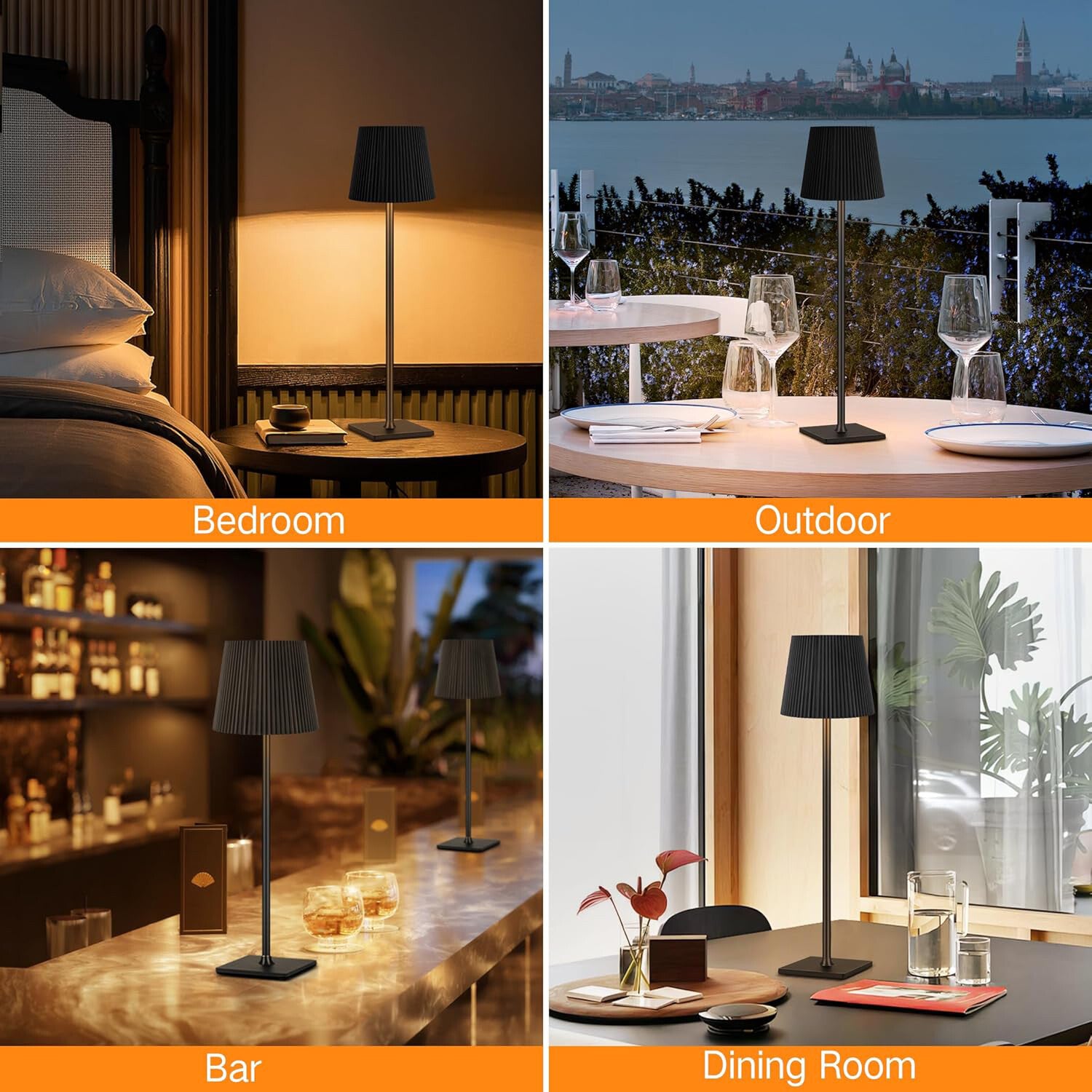 PureRay – Wiederaufladbare LED-Tischlampe