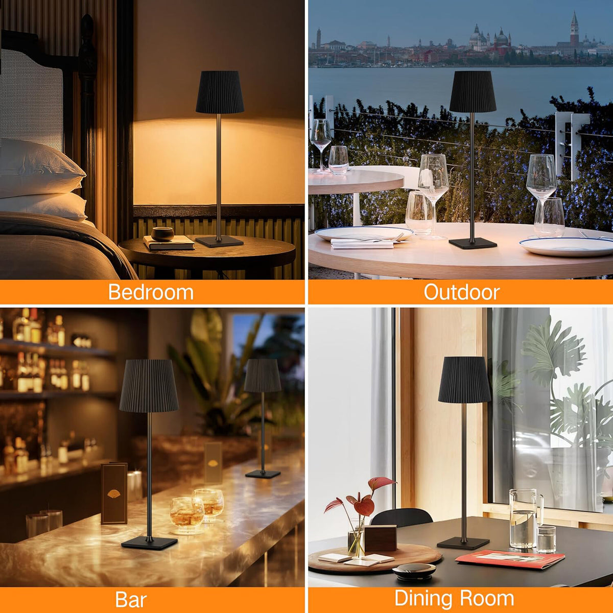 PureRay – Wiederaufladbare LED-Tischlampe