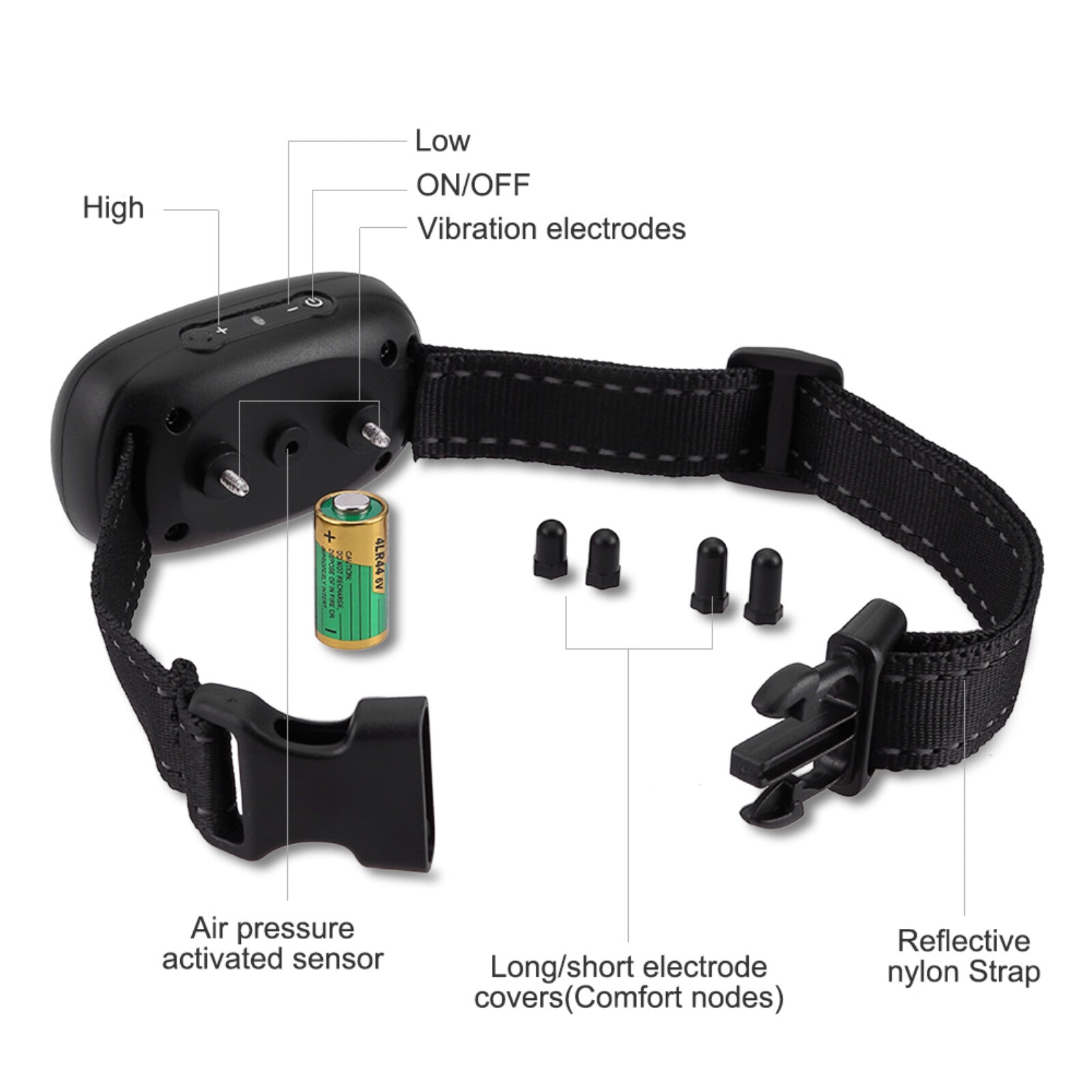 SilentWoof – Anti-Bell-Halsband für Hunde