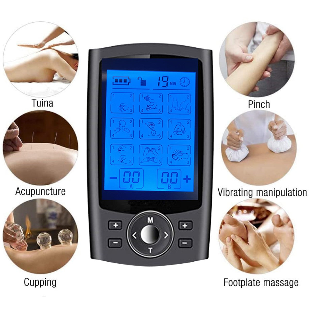 MuskelRuhe – Tragbares TENS Massagegerät