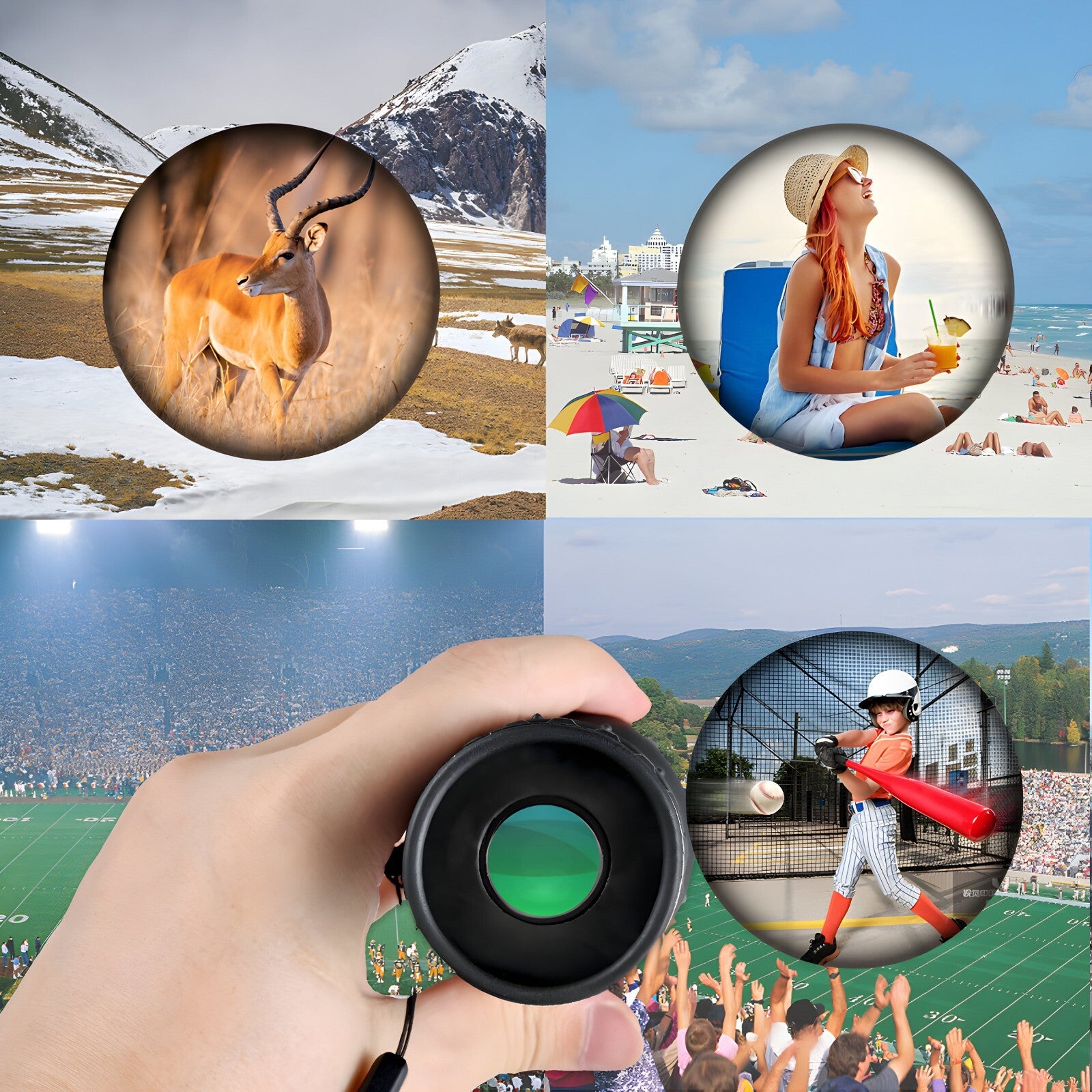 SkyZoomer - Monokulares Teleskop für Erwachsene