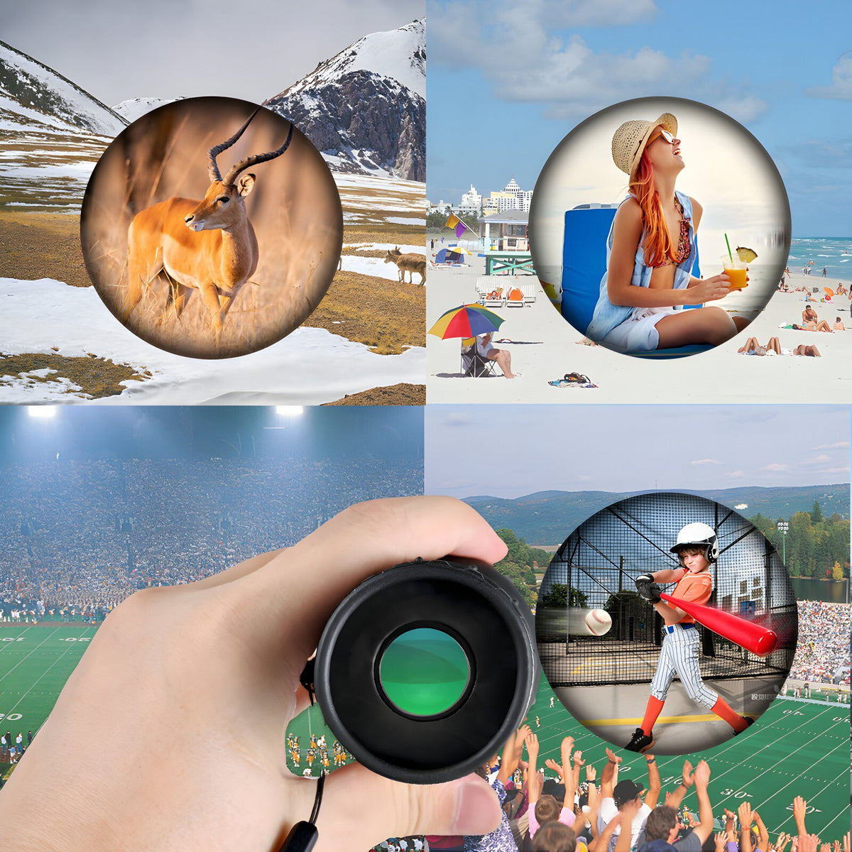 SkyZoomer - Monokulares Teleskop für Erwachsene