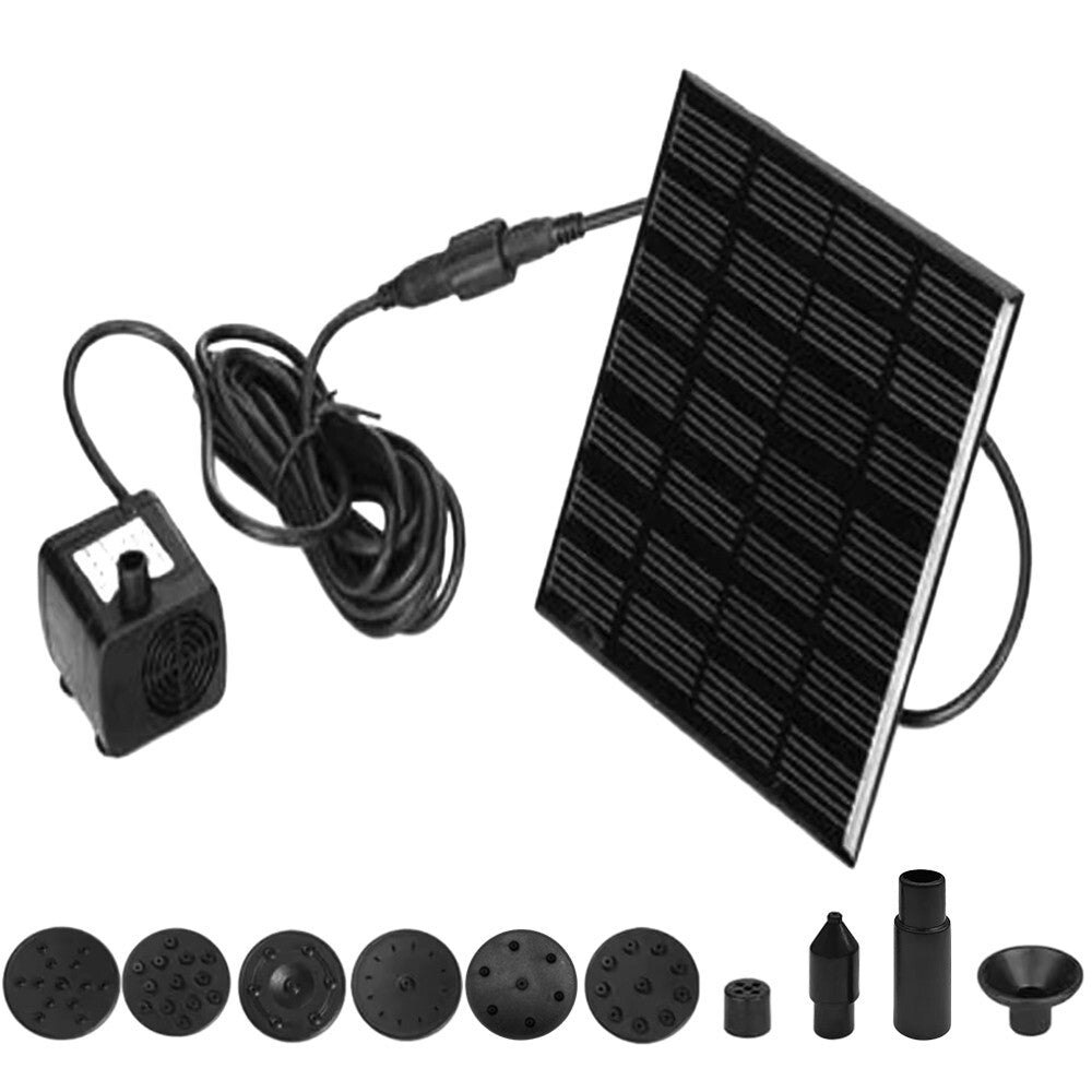 SunBloom Jet - Solarbetriebene Wasserfontäne