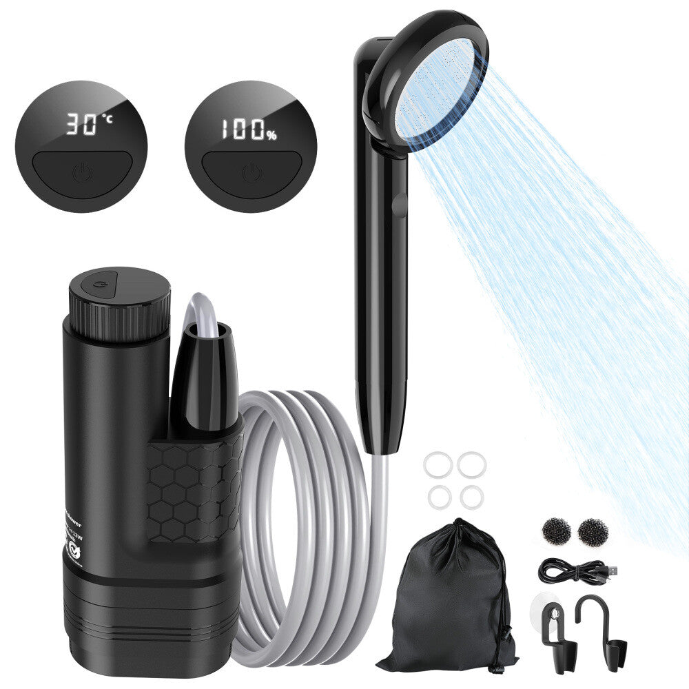 AquaNomad Flow - Tragbare Camping-Dusche