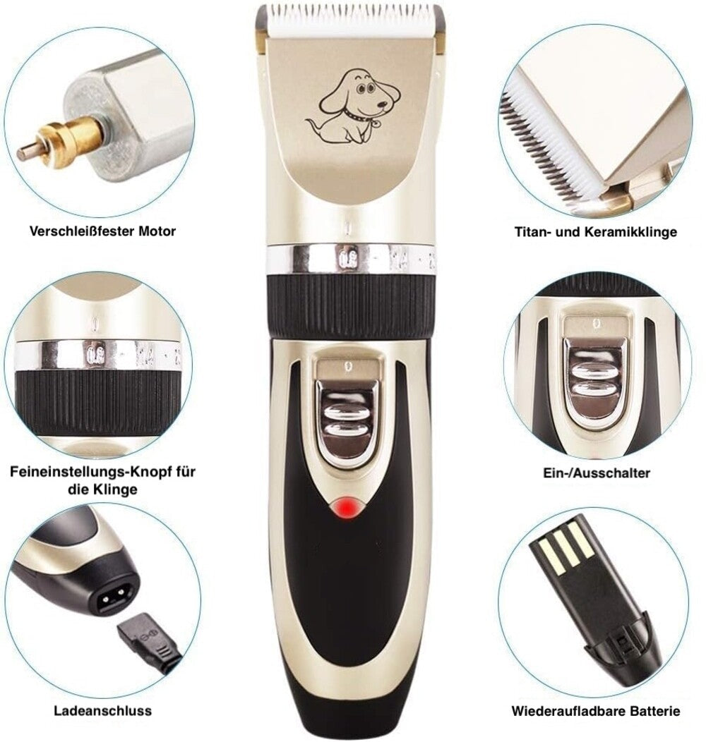 FurLuxe Glide – Hundeschermaschine