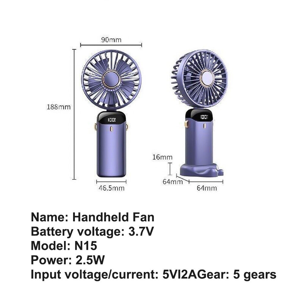 Spinlet - Tragbarer USB-Ventilator