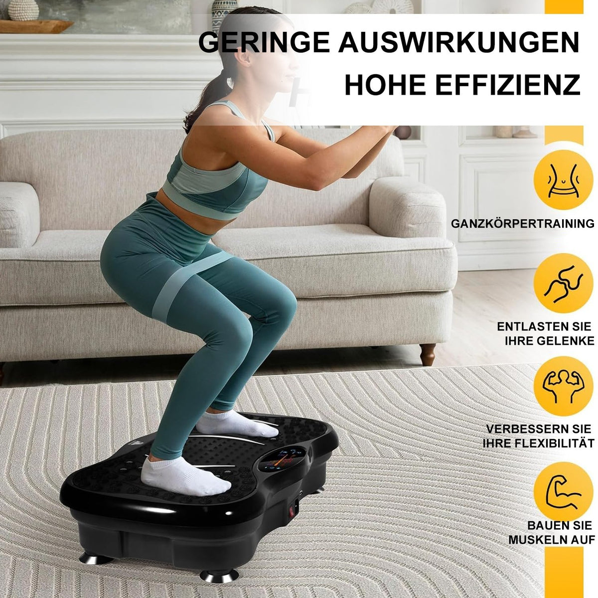 KernBewegung - Vibrationsplatte für Ganzkörper-Workout