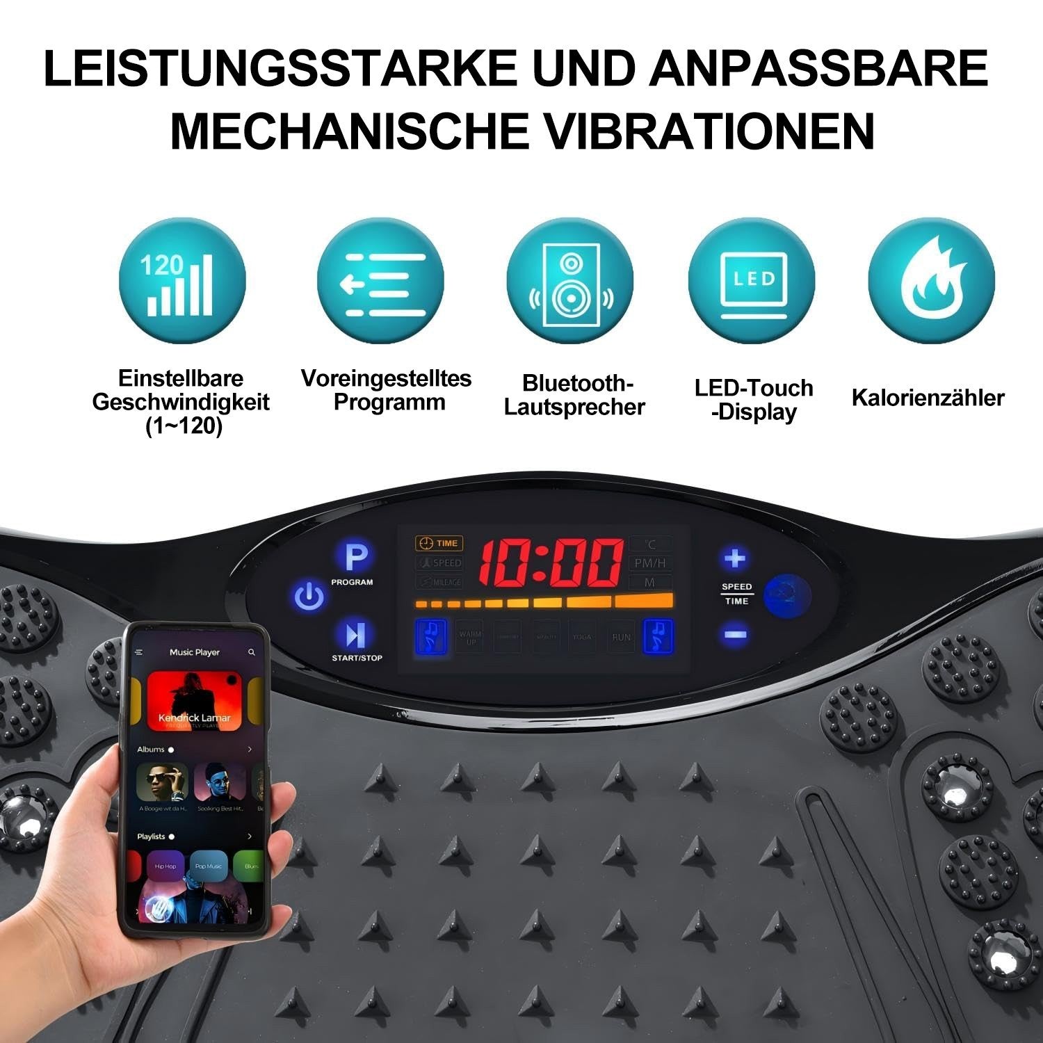 KernBewegung - Vibrationsplatte für Ganzkörper-Workout