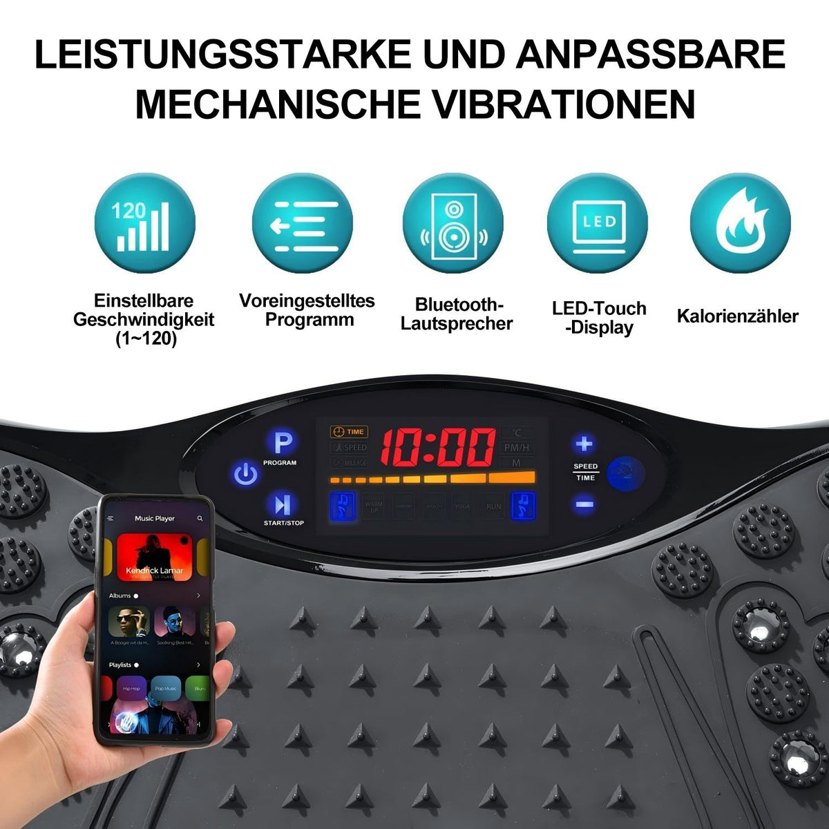 KernBewegung - Vibrationsplatte für Ganzkörper-Workout