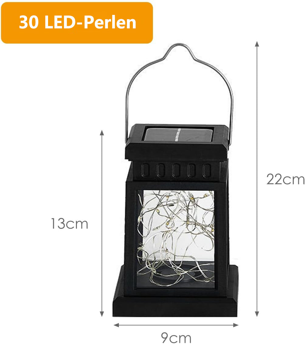 LichtOase – Solar Hängende Kerzenlaternen