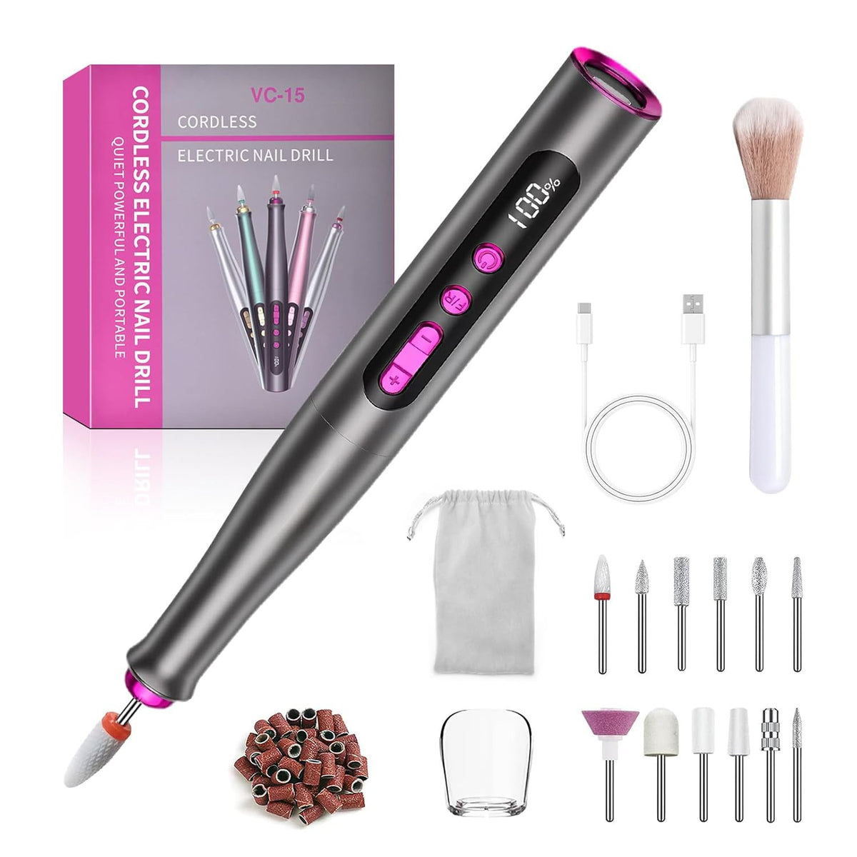 GlamEdge - Elektrischer Nagelbohrer