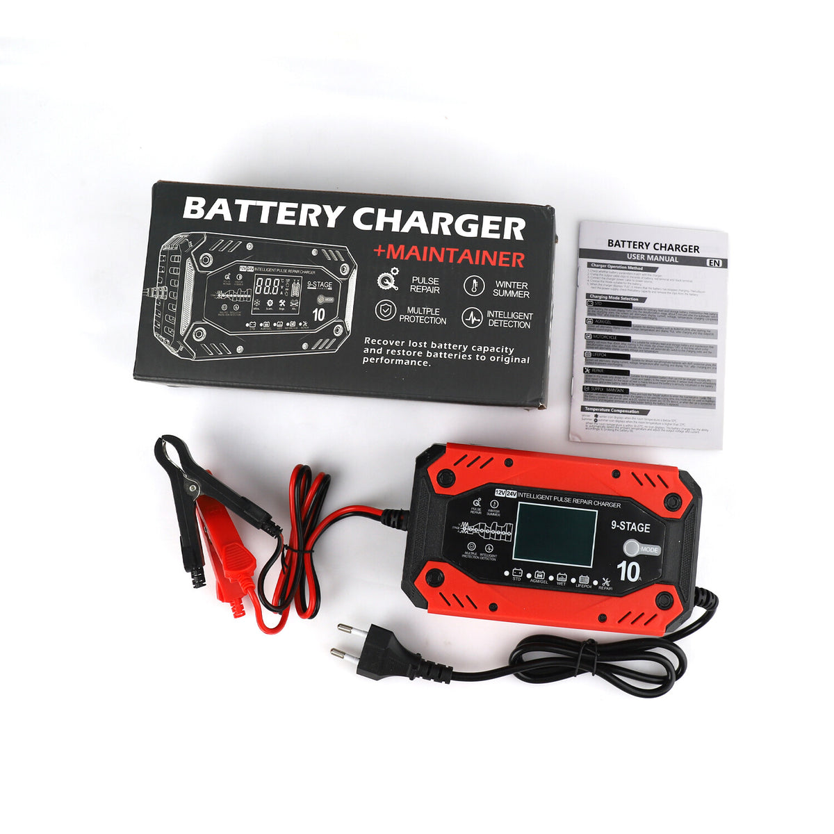 AmpForce - Autobatterie-Ladegerät