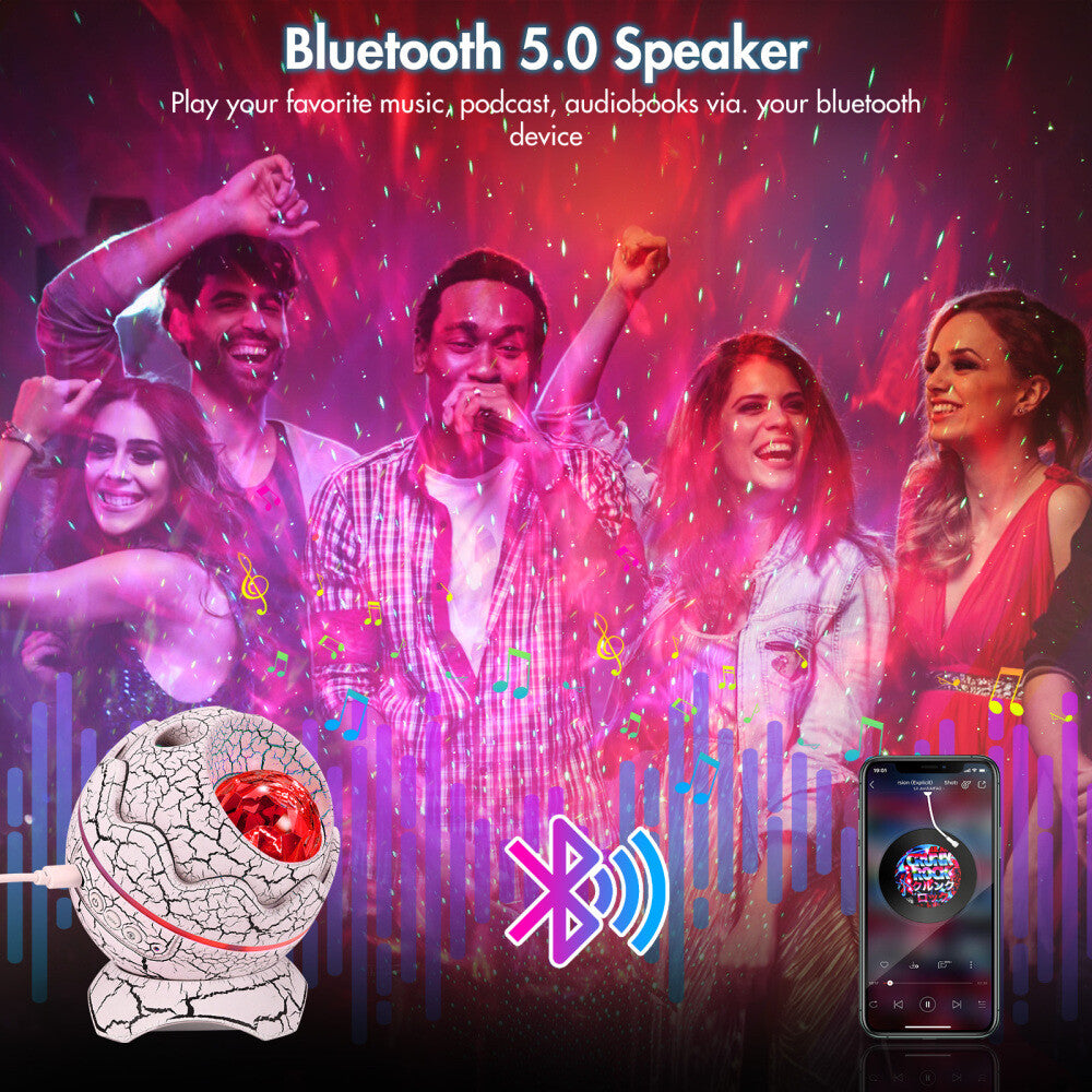 StarNest Light - Dinosaurier-Ei-Galaxie-Projektor