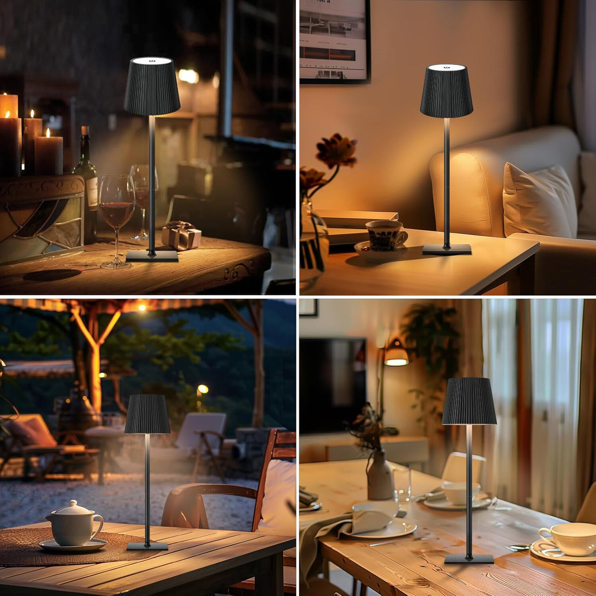 PureRay – Wiederaufladbare LED-Tischlampe