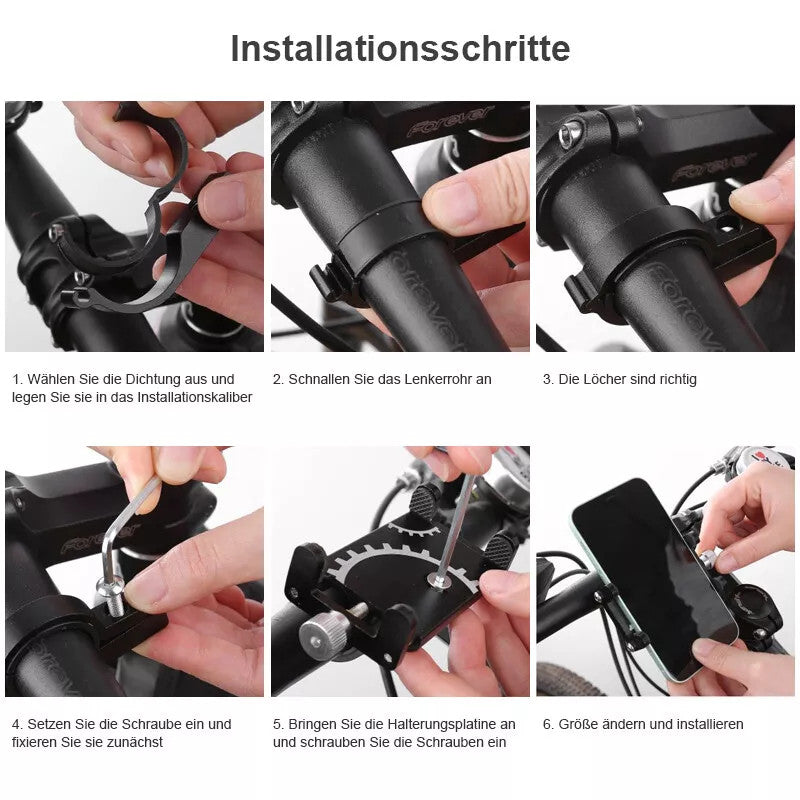 RideGrip – Fahrrad-Handyhalterung