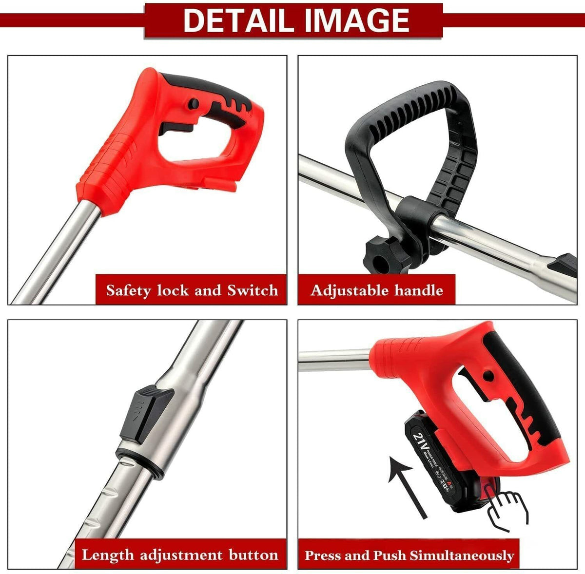 WeedWhisper – Akku-Rasentrimmer